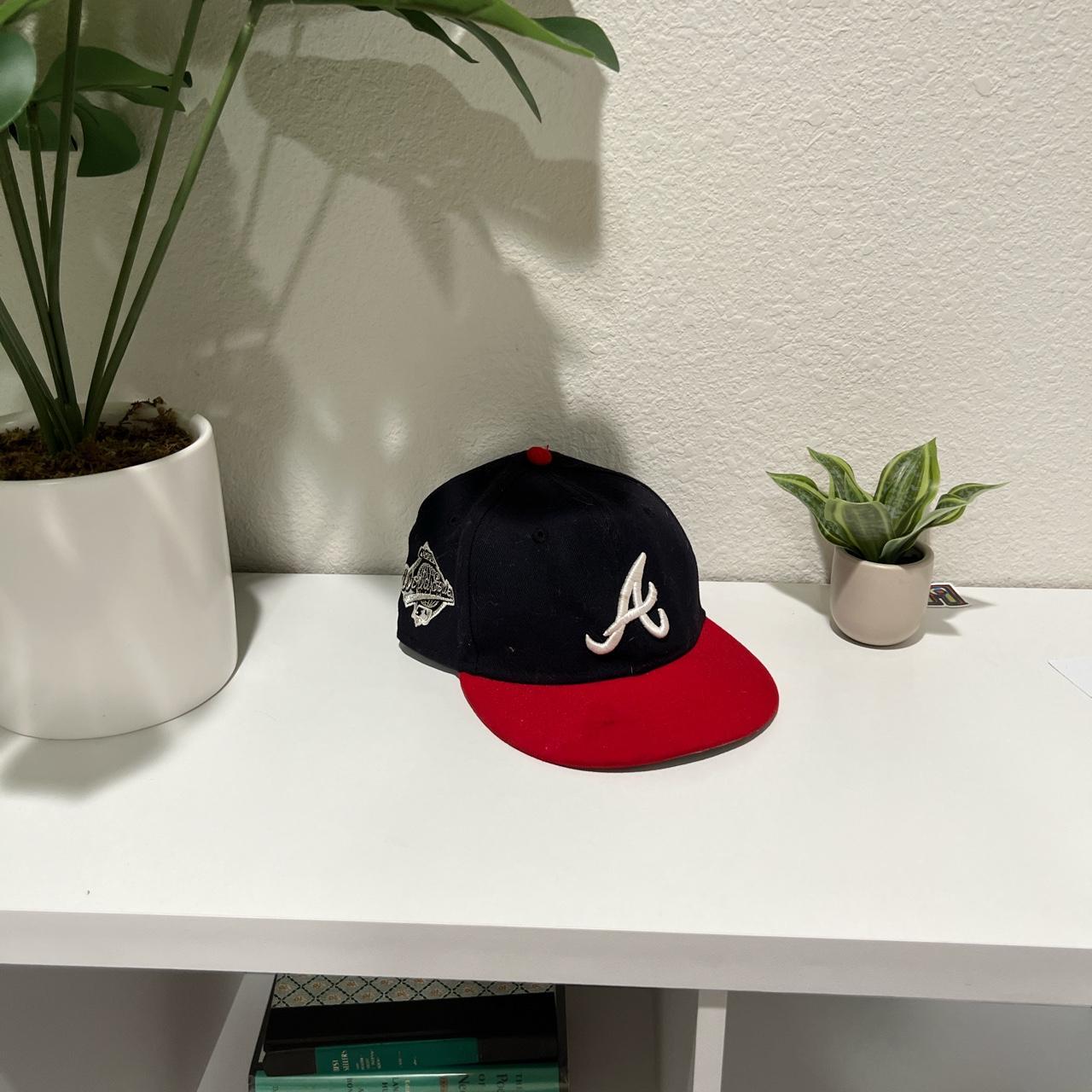 New Era Black and Red Hat | Depop