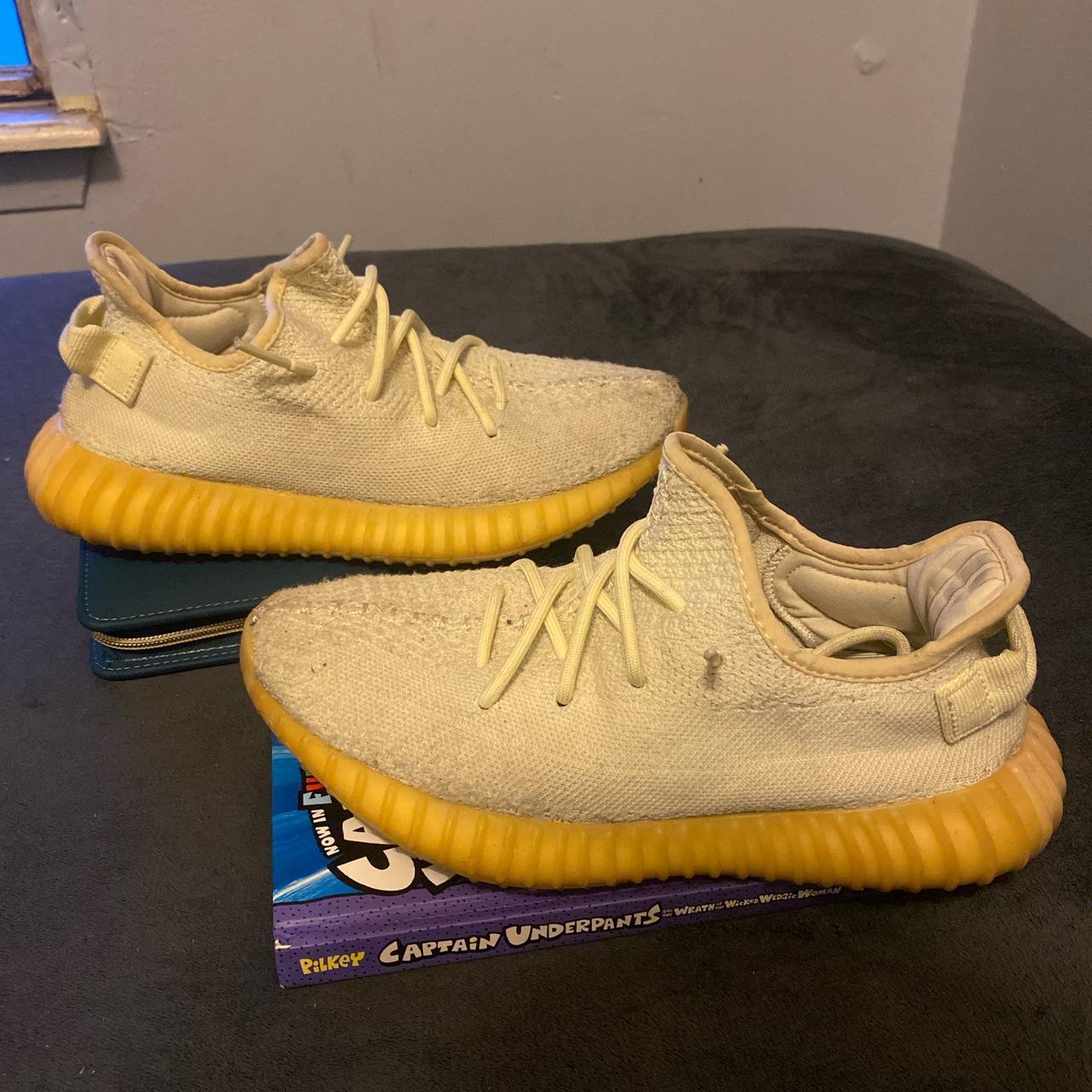 Yeezy best sale lemon yellow