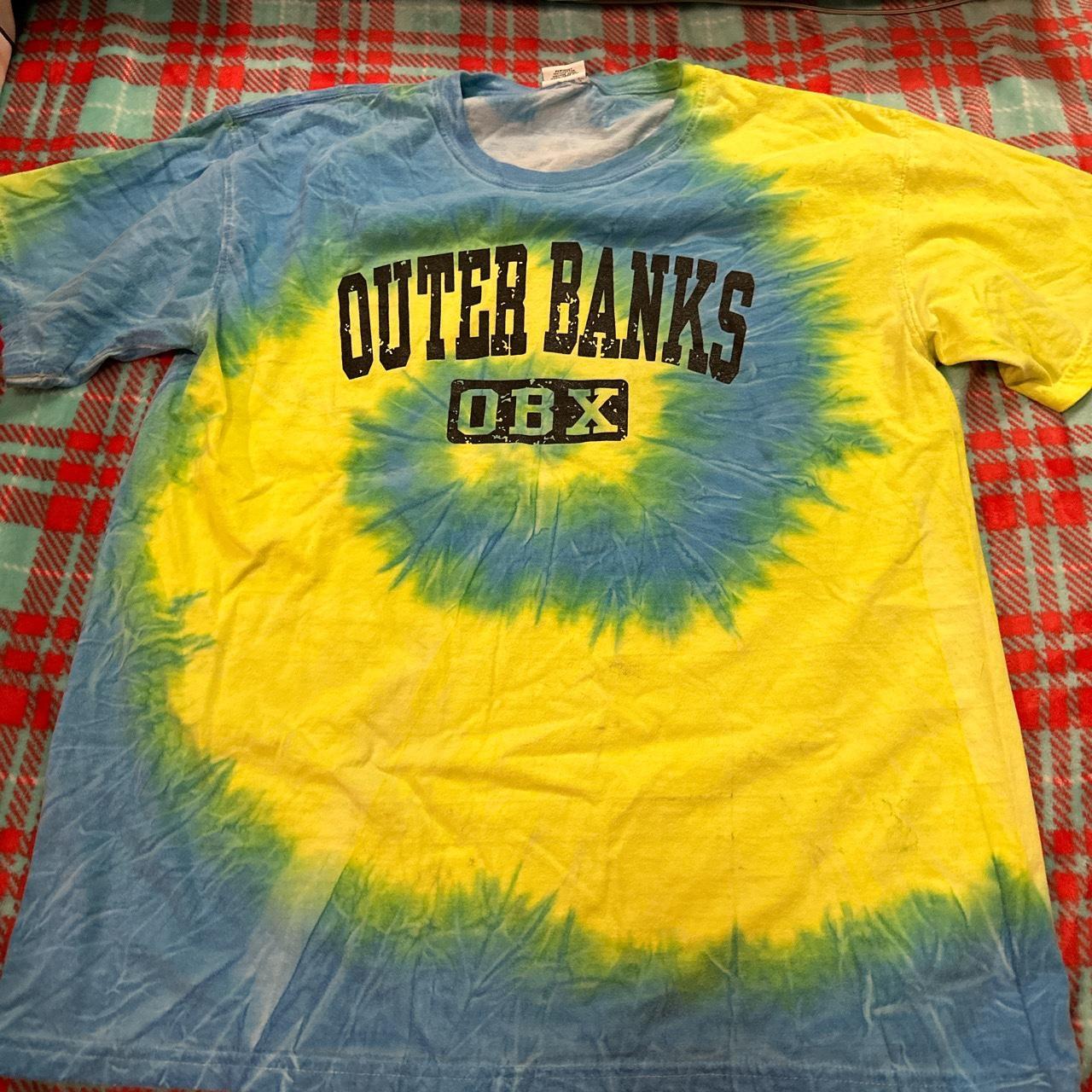 outer banks tie dye shirt