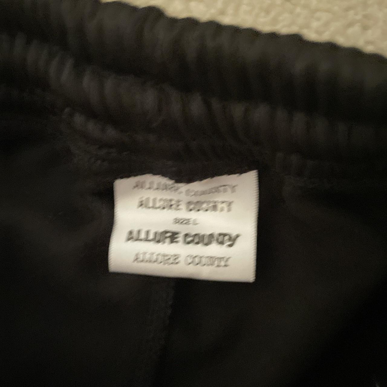 Allure county crest track pants -US size L -no marks... - Depop