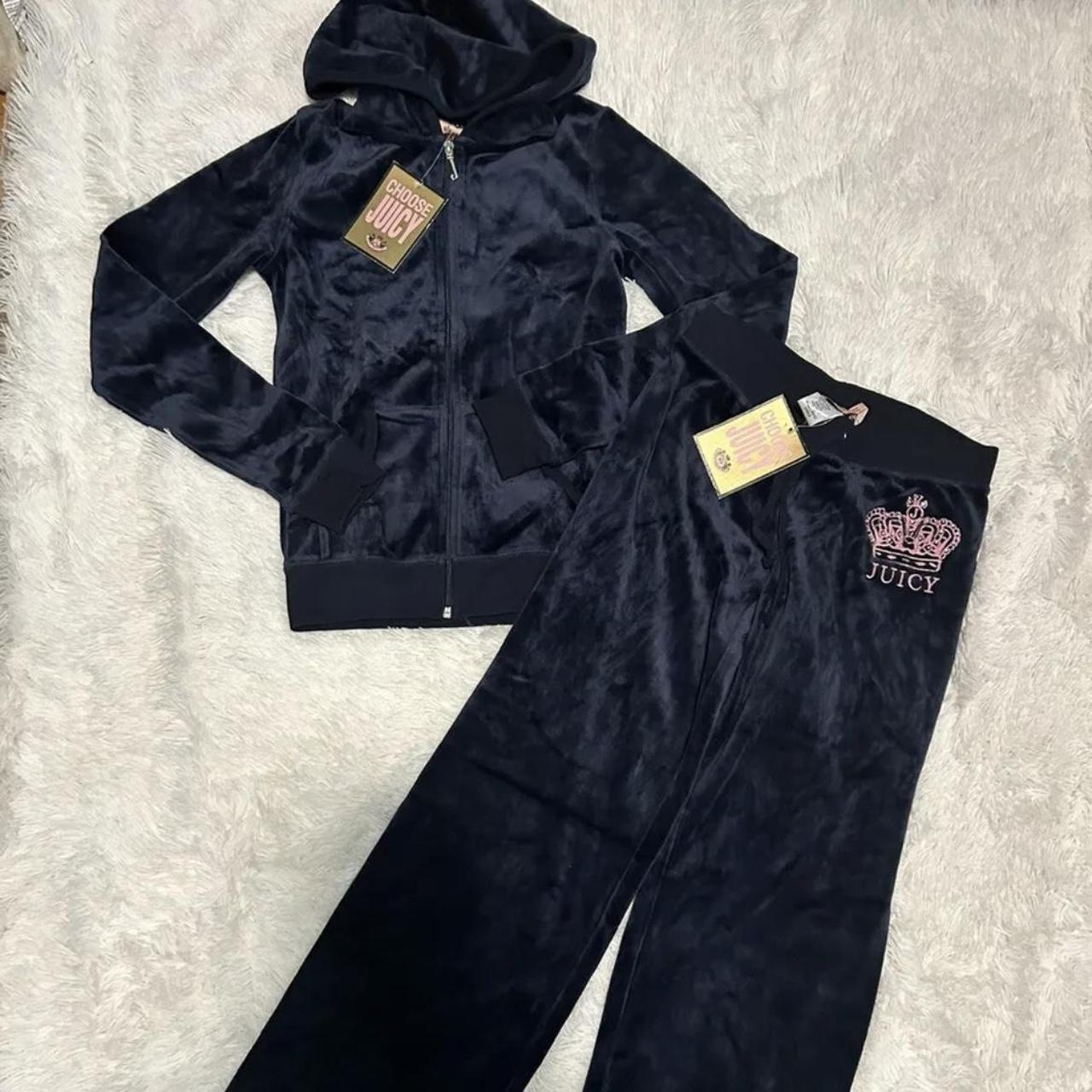 Juicy Couture Women's Black Jumpsuit Depop