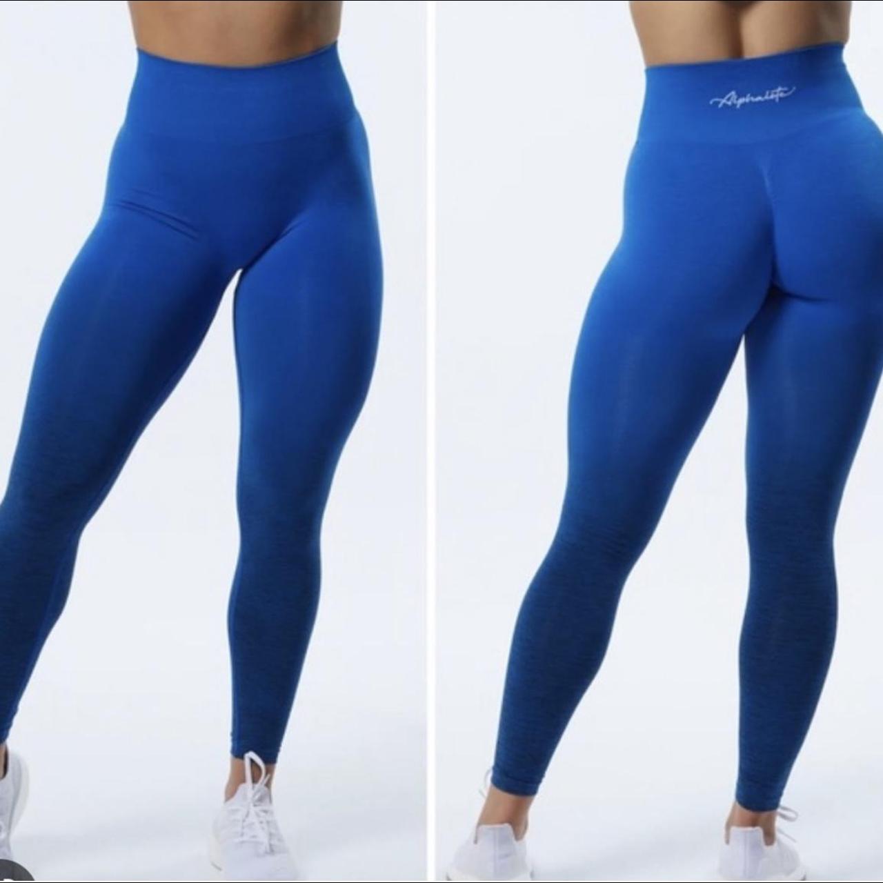 Alphalete amplify ombré leggings in color Moonlight.... Depop