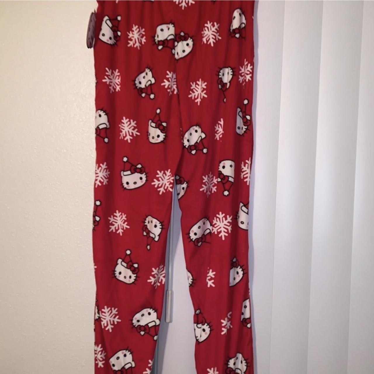 Hello kitty Christmas pants available in all sizes !... - Depop