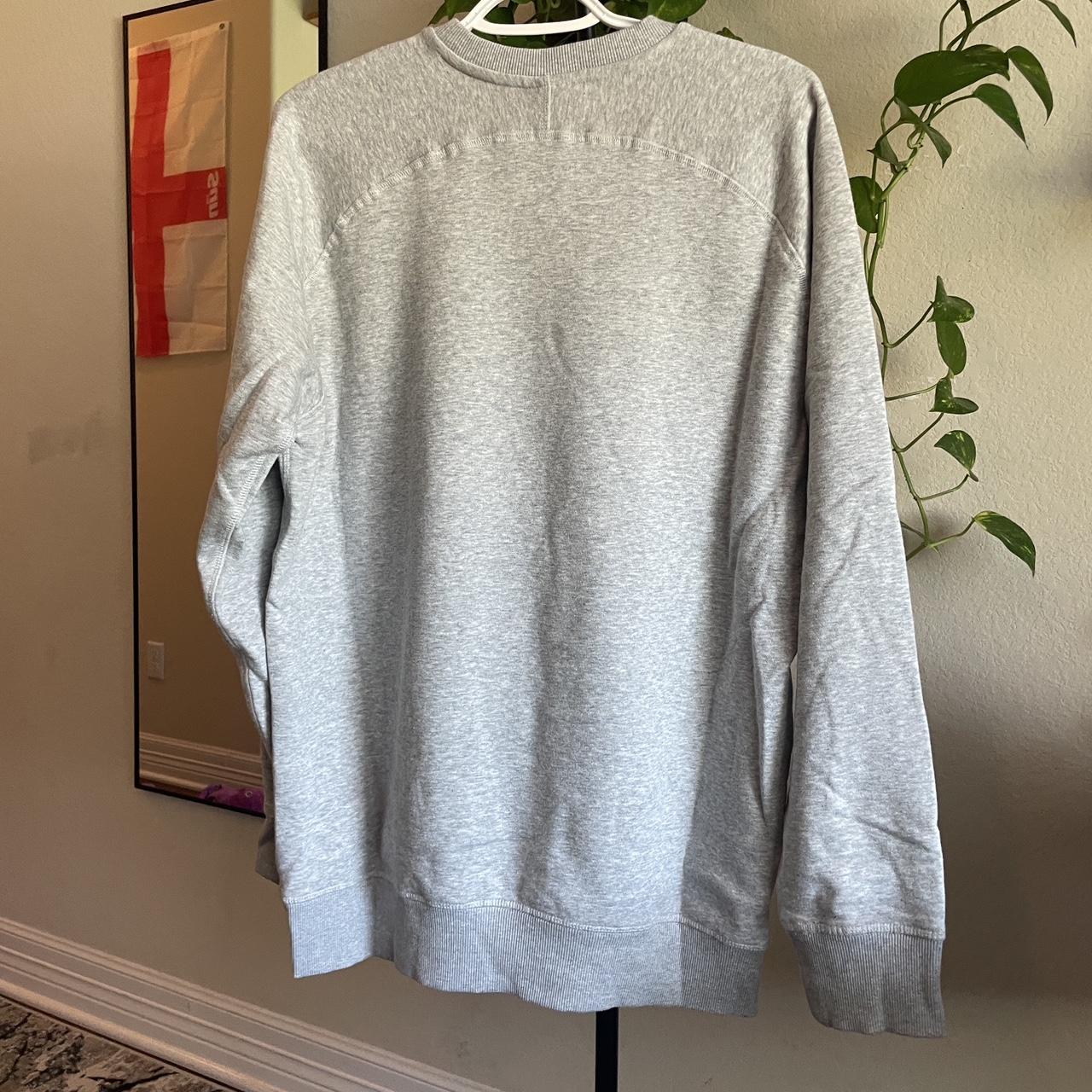 GymShark Mens Grey Sweatshirt Size Medium Men’s... Depop