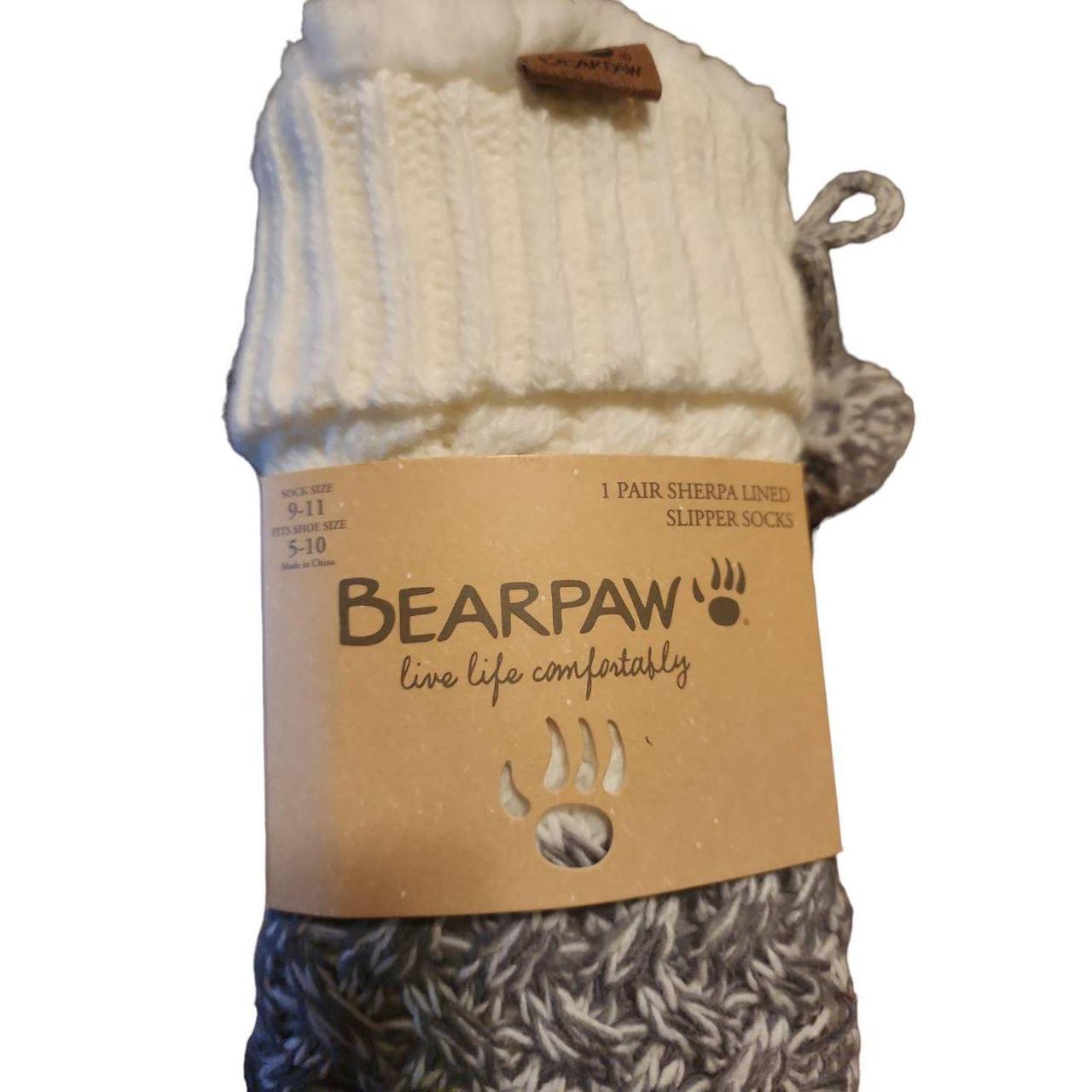 Bearpaw hot sale slipper socks