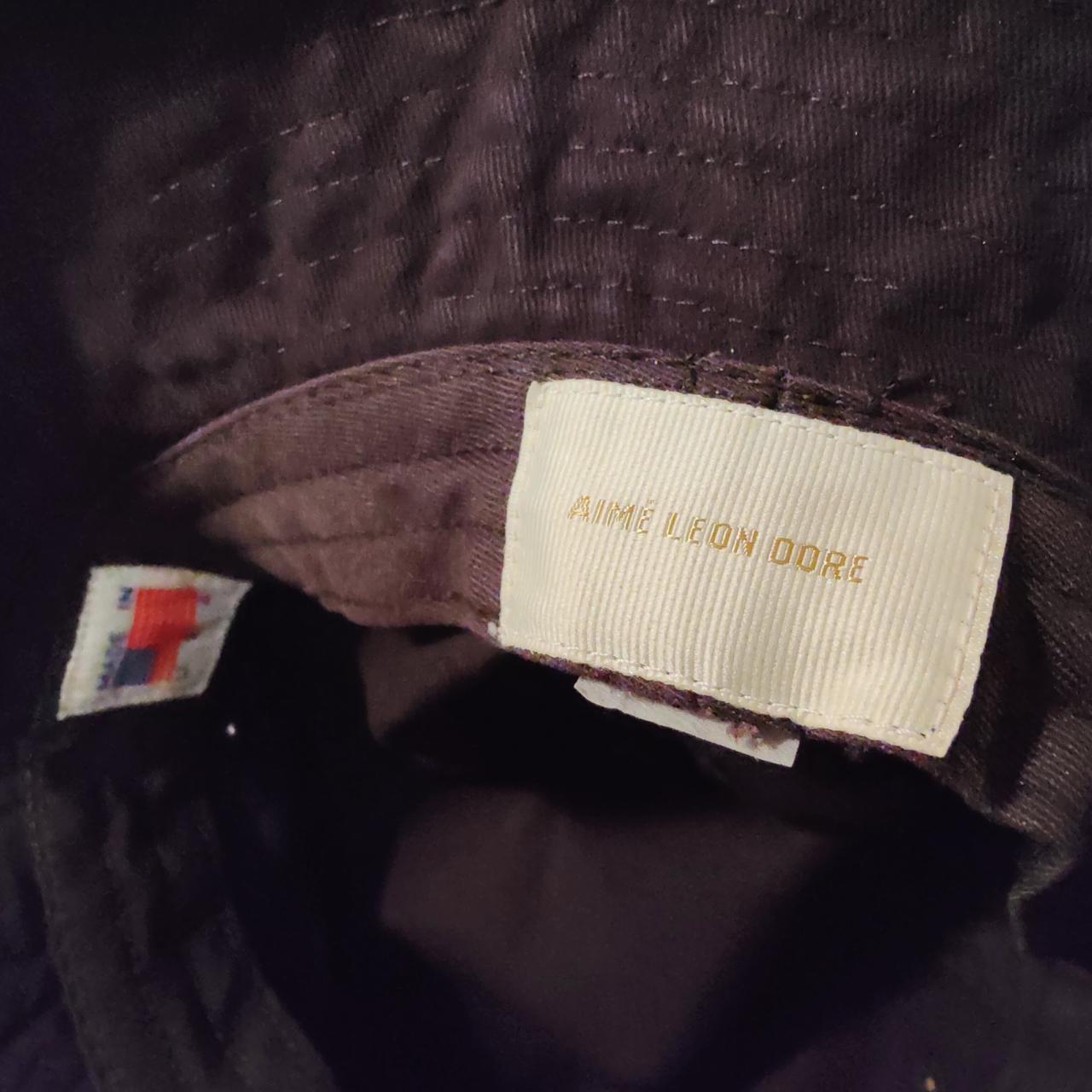 AIME LEON DORE 黒Brushed Crest Bucket Hat AIME LEON DORE BRUSHED CREST BUCKET HAT BRAND NEW | Depop