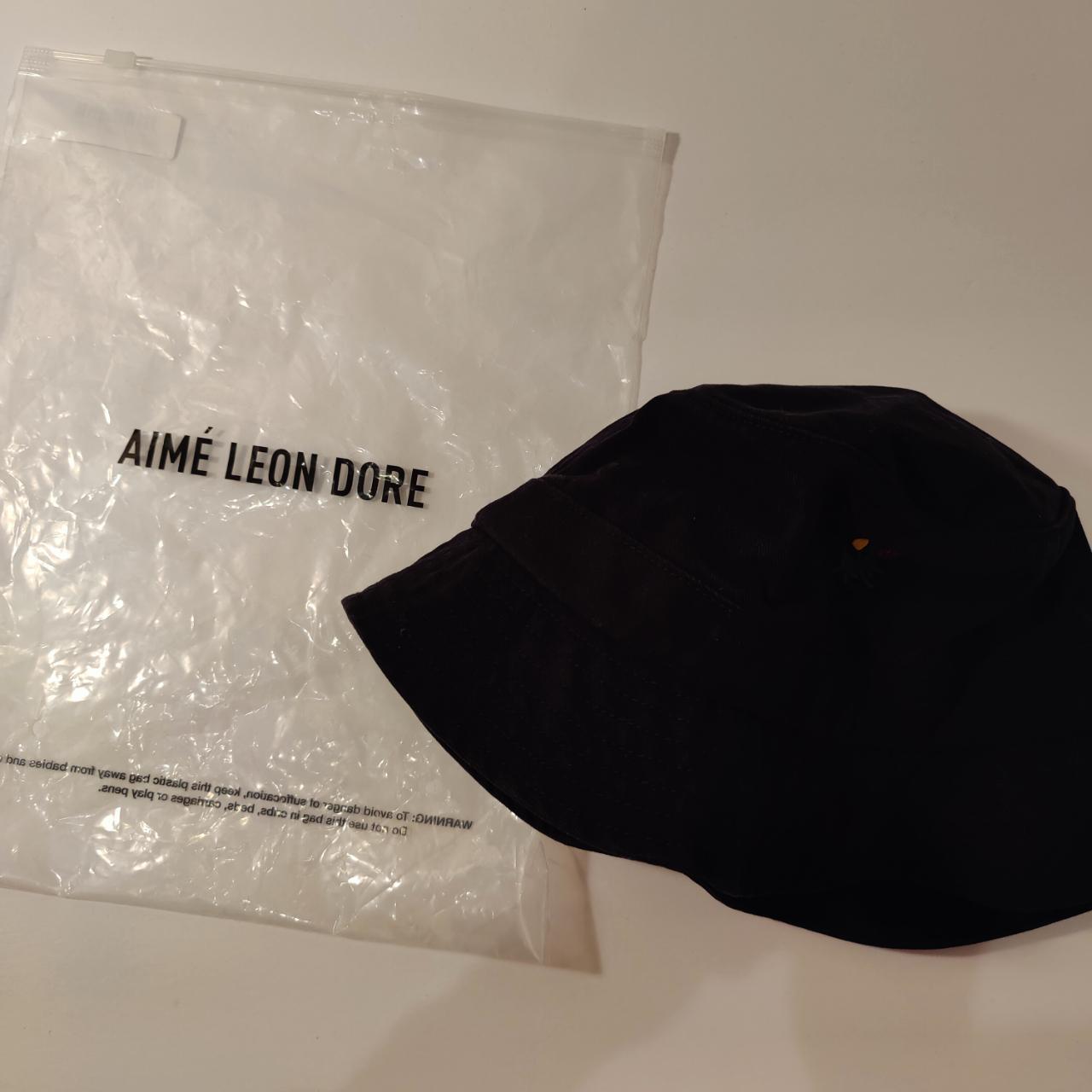 AIME LEON DORE 黒Brushed Crest Bucket Hat AIME LEON DORE 黒Brushed Crest Bucket Hat - メルカリ