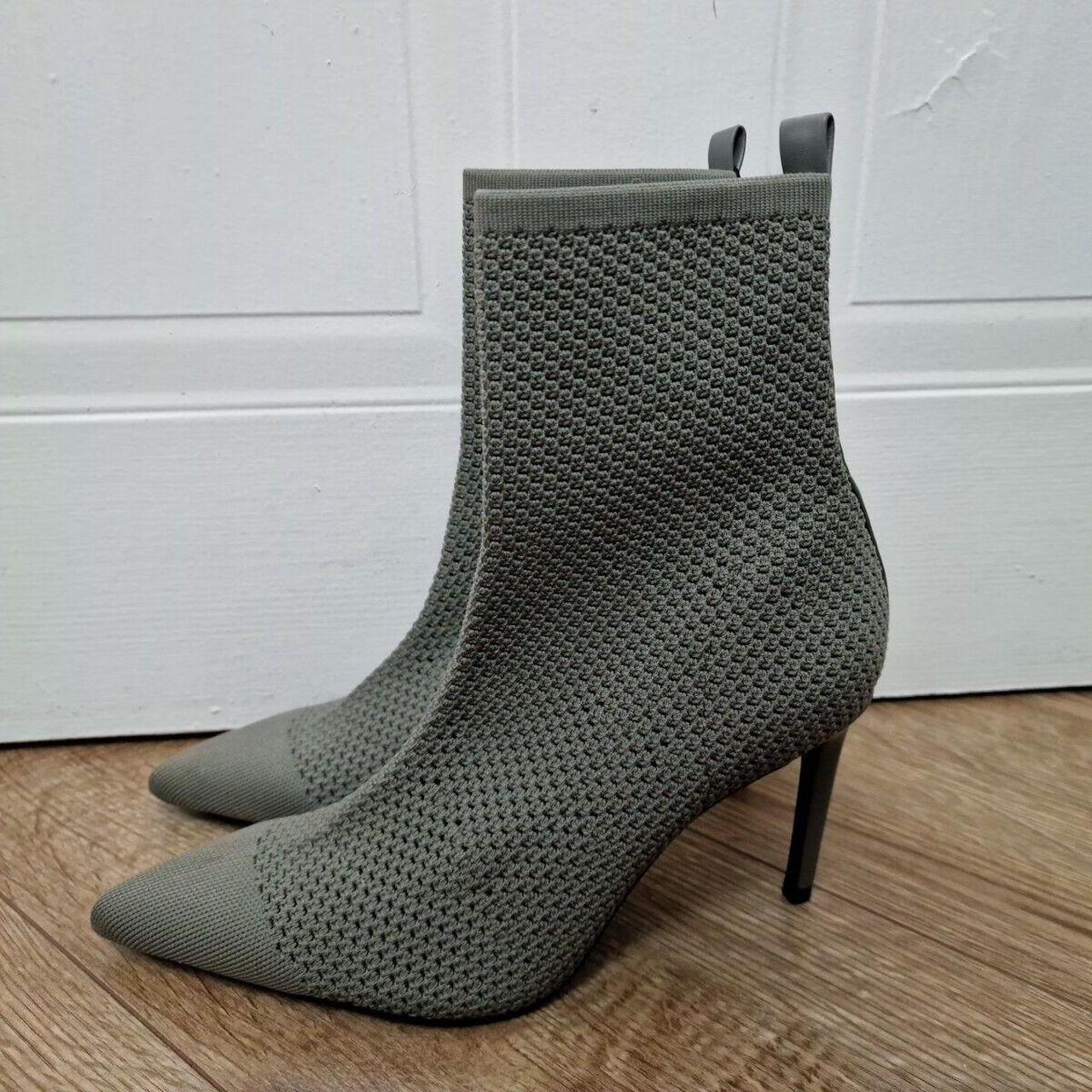 Zara mesh hot sale ankle boots