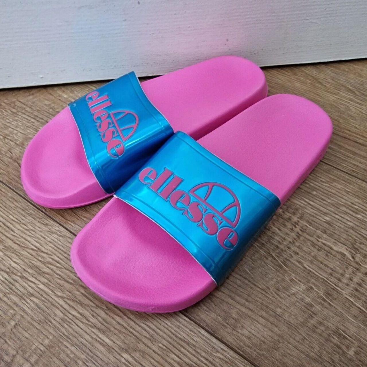 Ellesse pink sale sliders