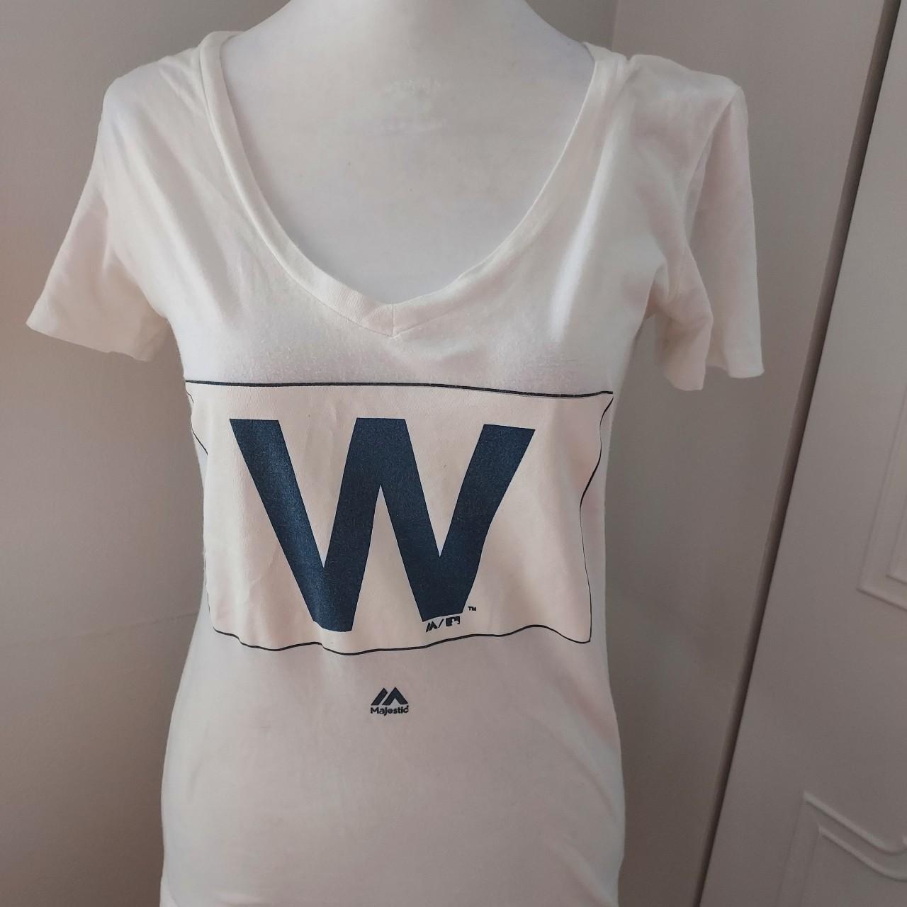 Chicago Cubs W Win Flag Shirt 