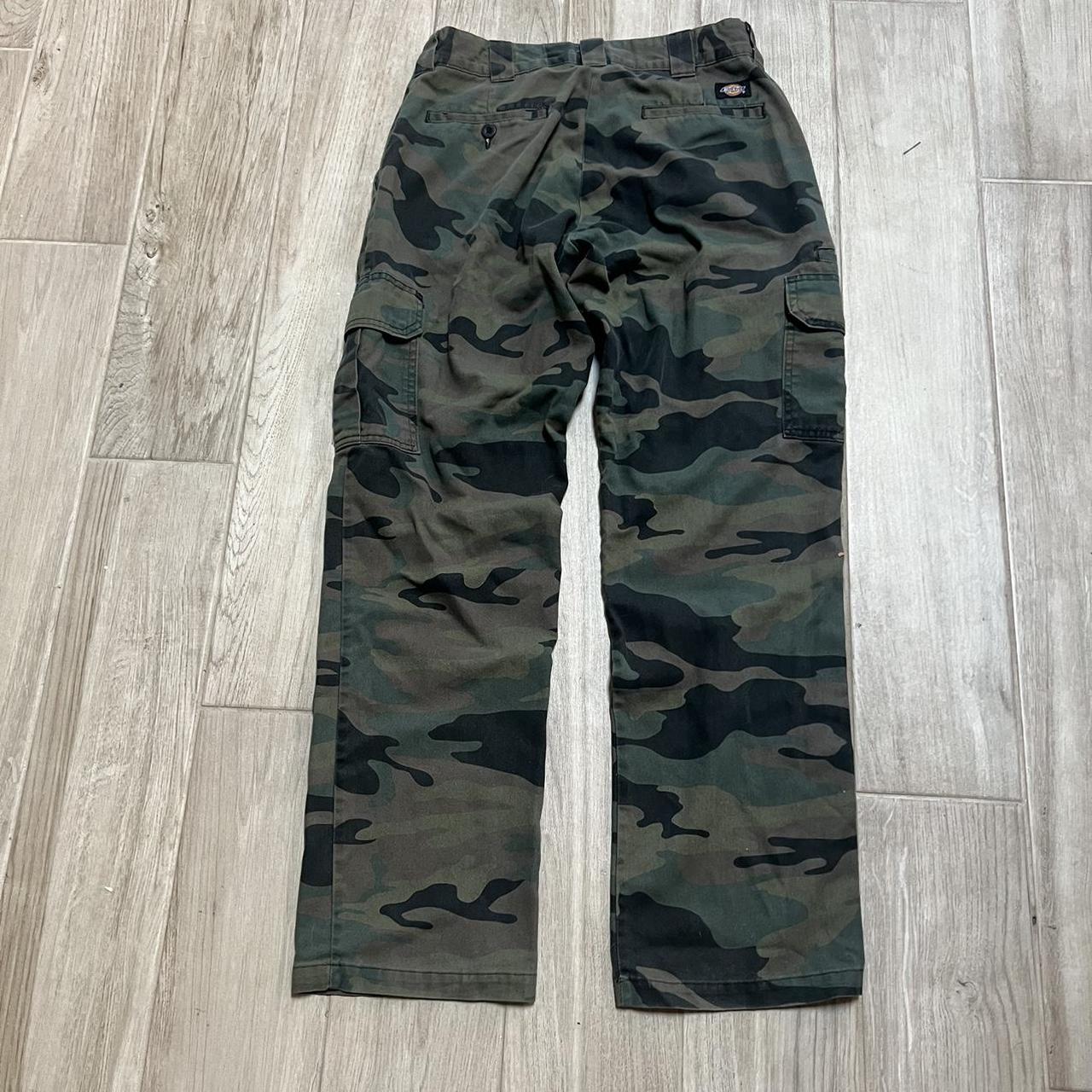 Camo dickies pants Camo dickies skate camo pants... - Depop