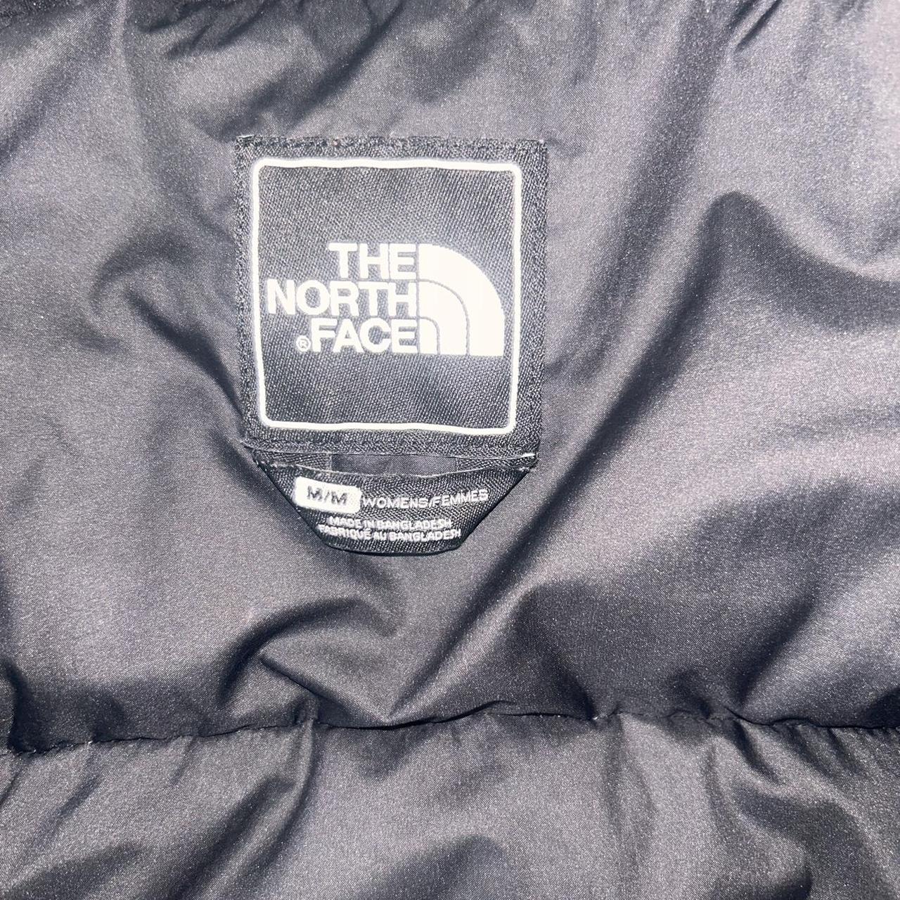 SOLD WOMENS BLACK NORTH FACE GILLET Worn a couple... - Depop