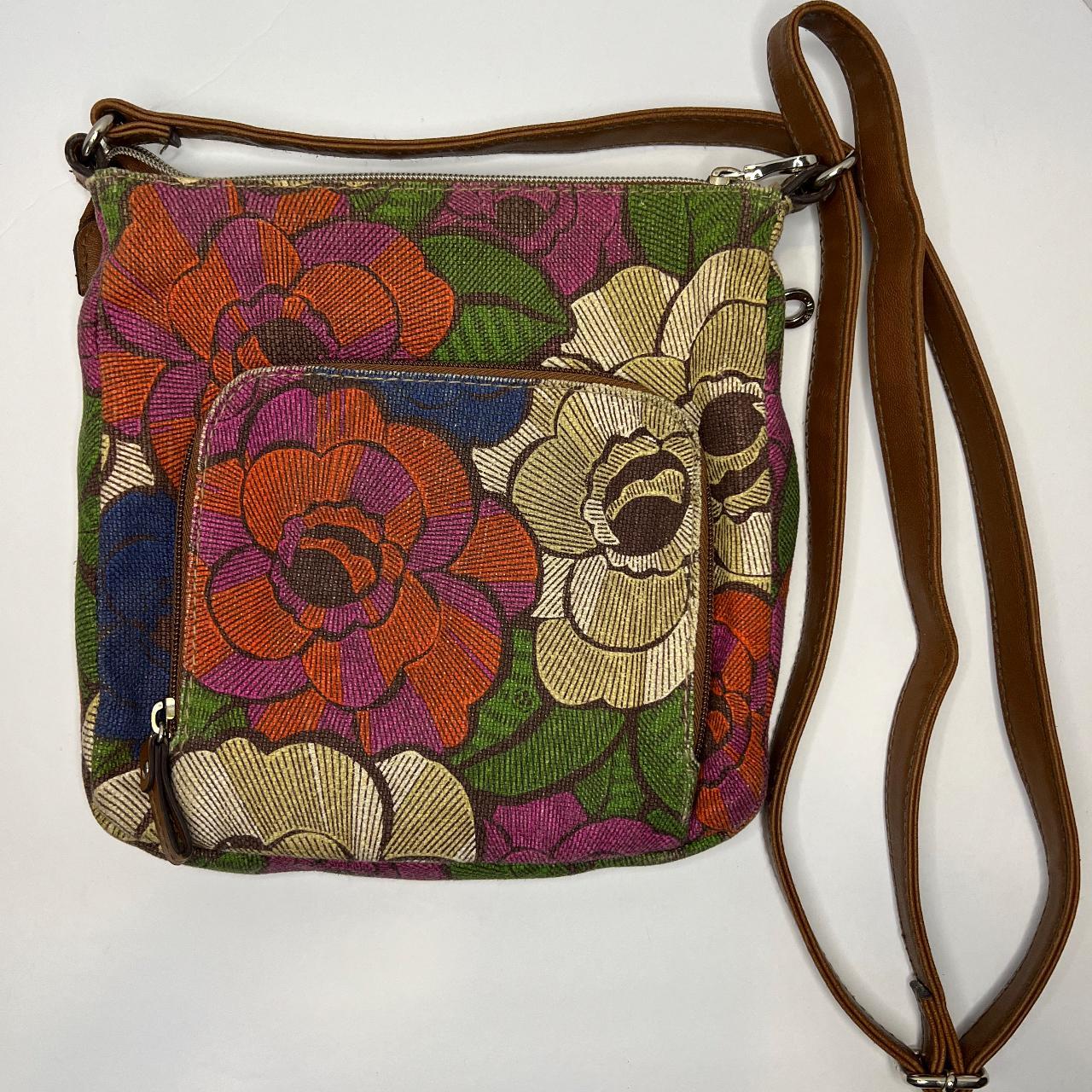 Womens Boho Floral Hand Bag Adjustable Shoulder Strap Purse