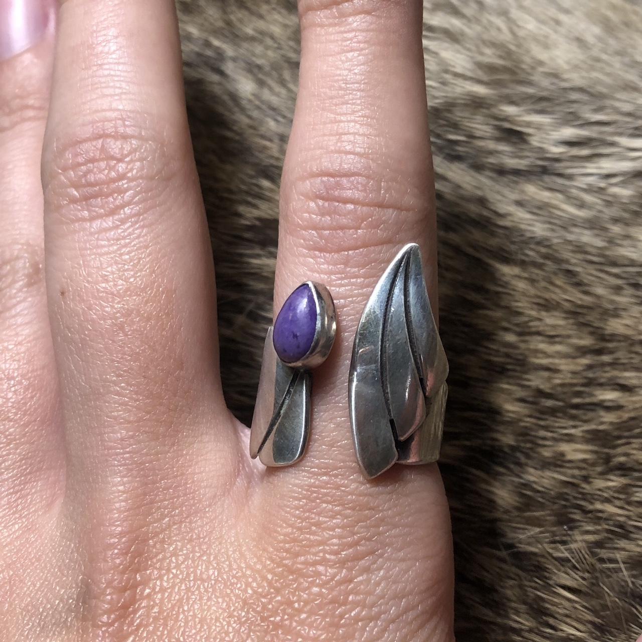 Sugilite rings sterling on sale silver