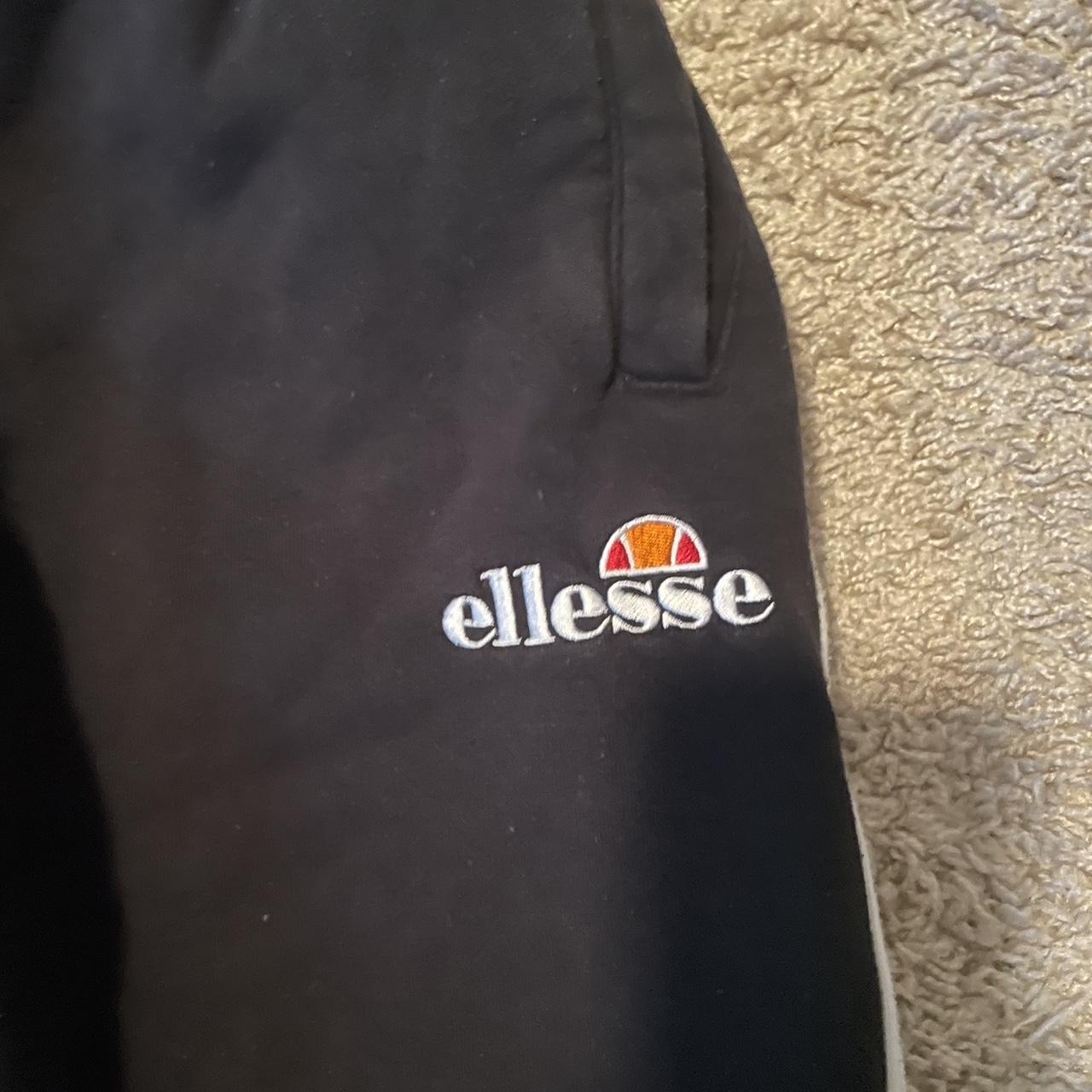 Ellesse Men's Black and White Joggers-tracksuits (3)