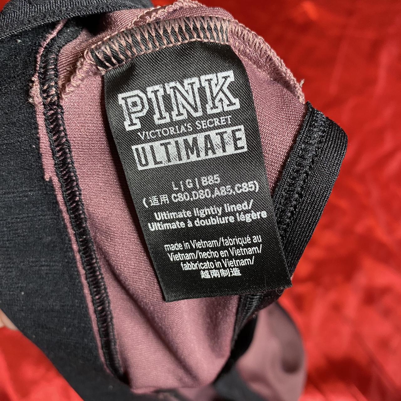 Victoria's Secret Women's Black and Pink Bra (3)