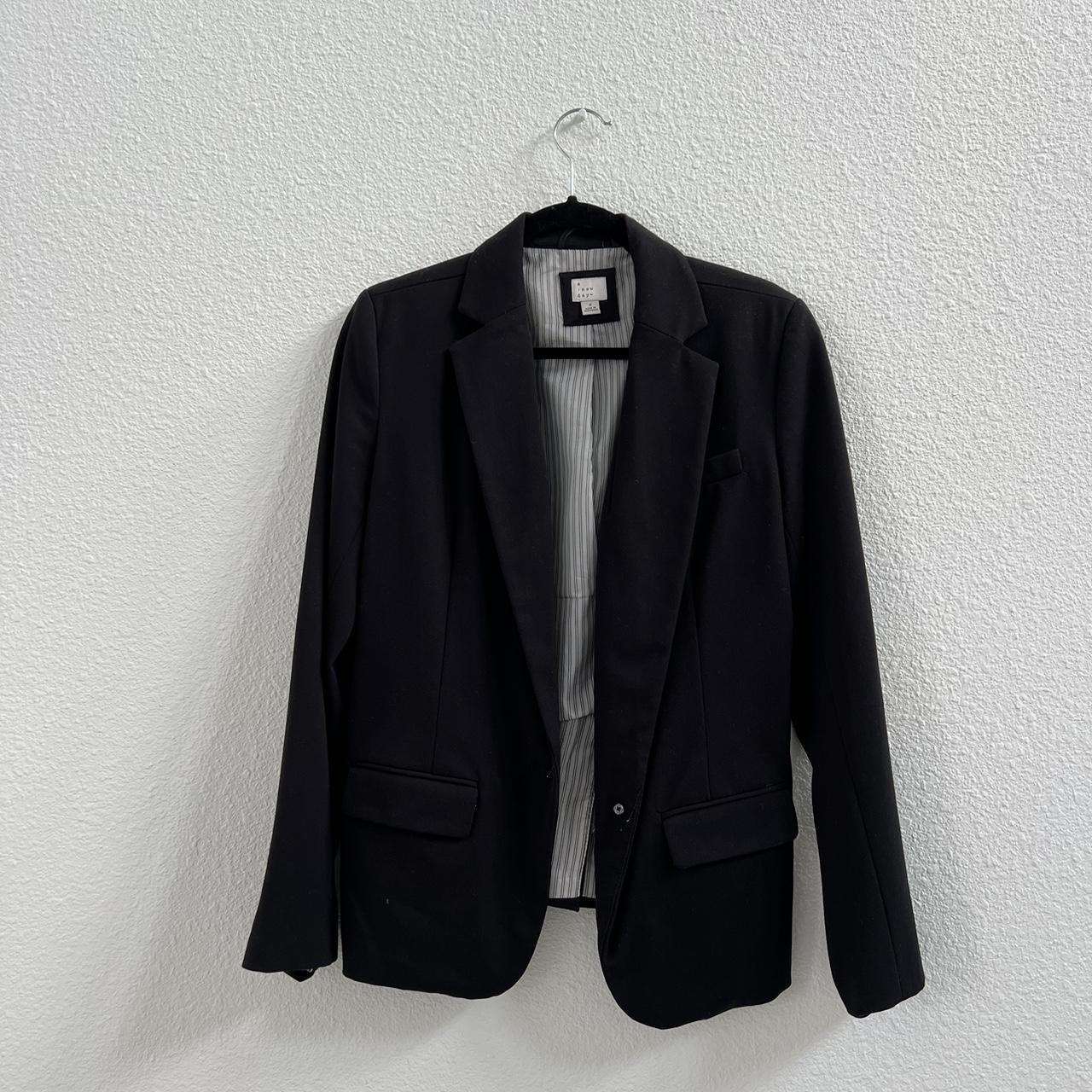 Target Women's Black Jacket Depop