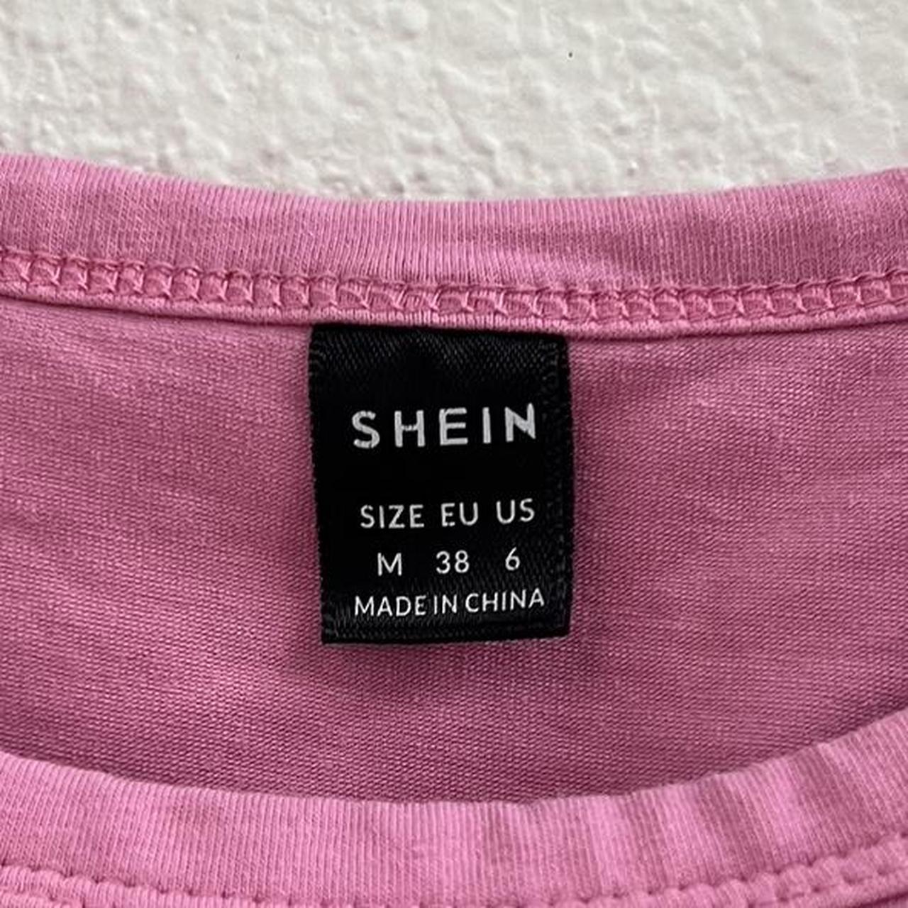 SHEIN Women's Pink Vest | Depop