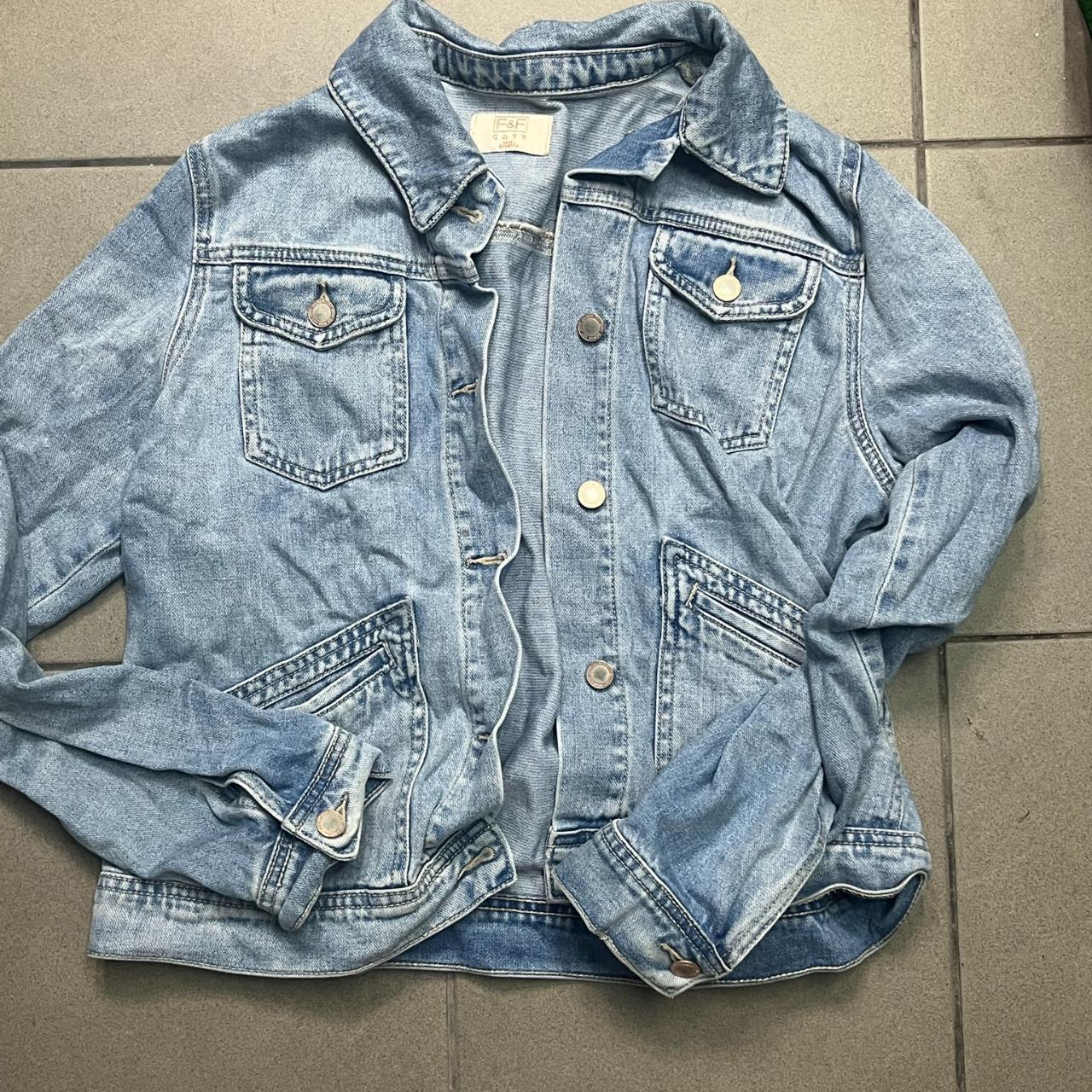 F&F Women's Blue Jacket | Depop