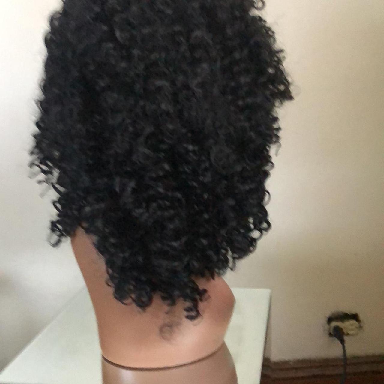 Synthetic Afro kinky curly wig 18 inch Afro curly... - Depop