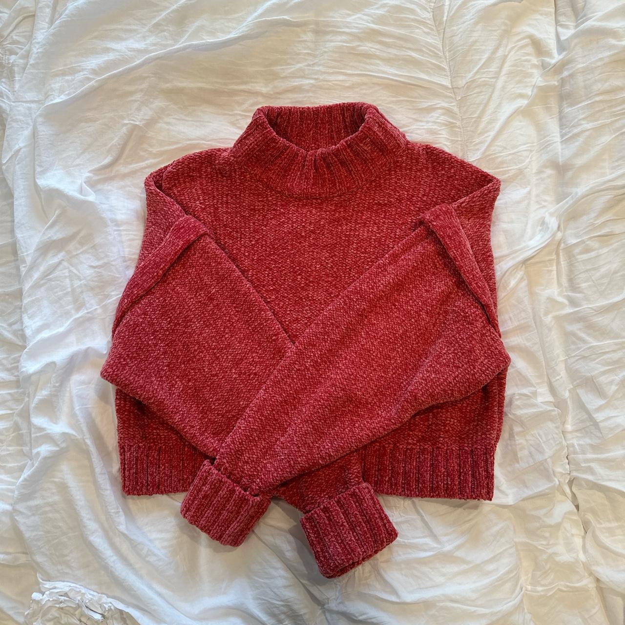 Urban Outfitters Small Cropped Sweater Cozy... - Depop