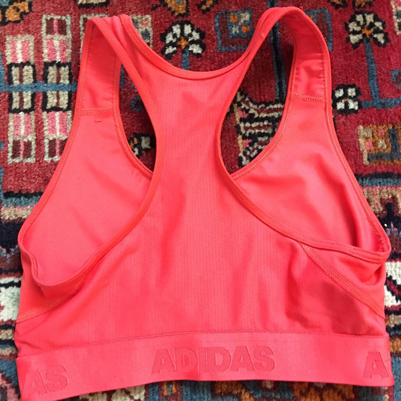 NWT adidas sports bra. Size xs . Cross back . Fits - Depop