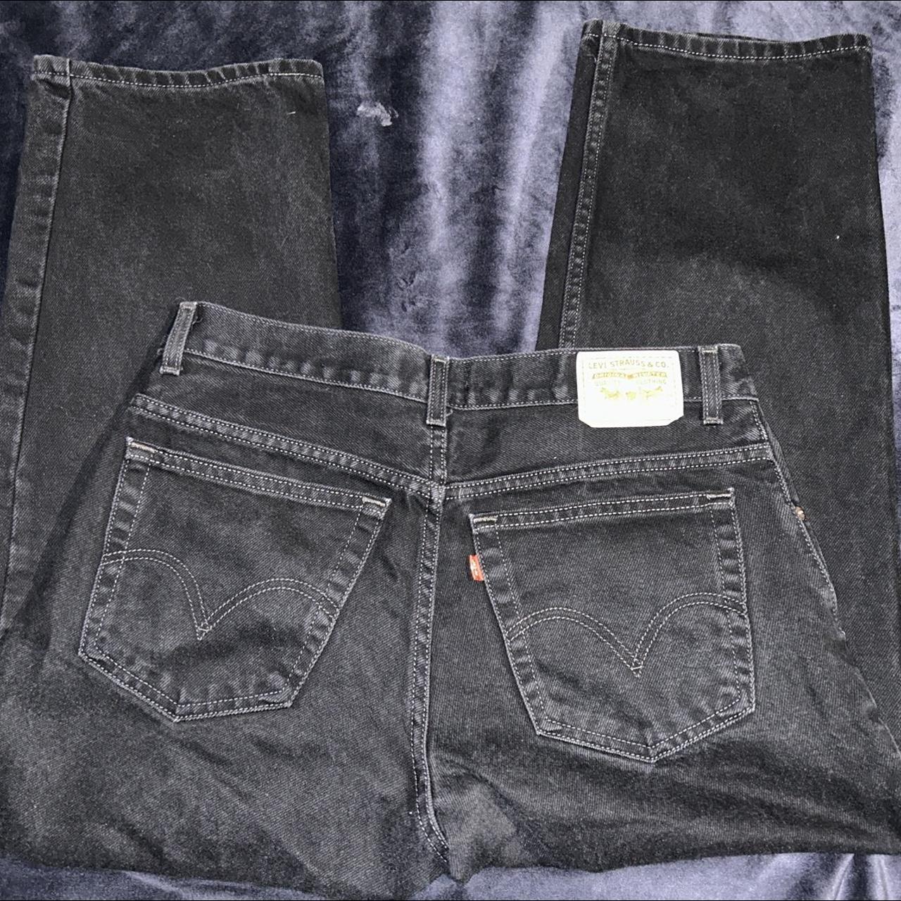 Levi Denims (Black) 32x27 wxl Dm for price... - Depop