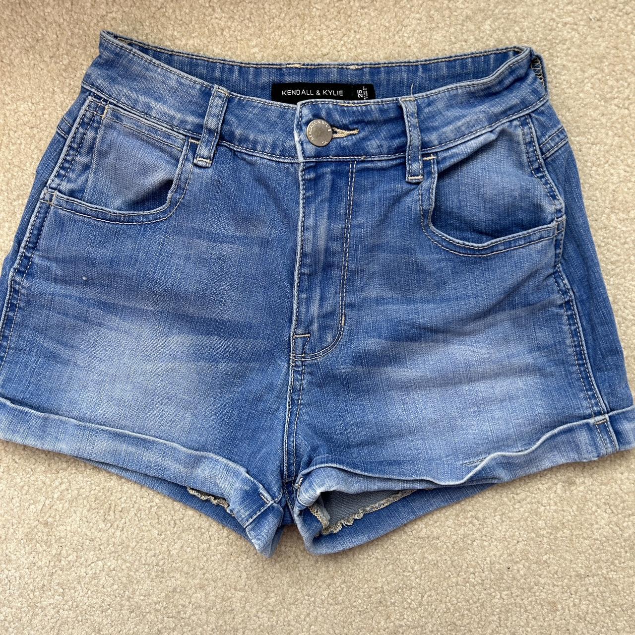 PACSUN Kendall & Kylie collection Jean shorts. Size 25 - Depop