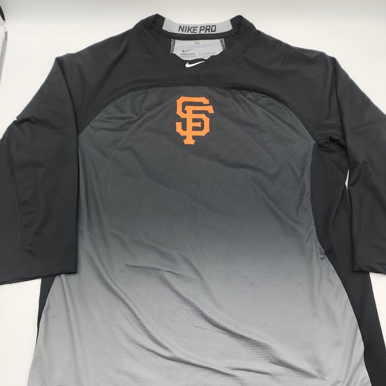  Nike Men's San Francisco Giants Grey Authentic