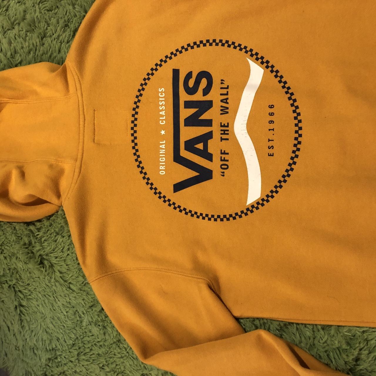 Vans 2024 yellow jumper