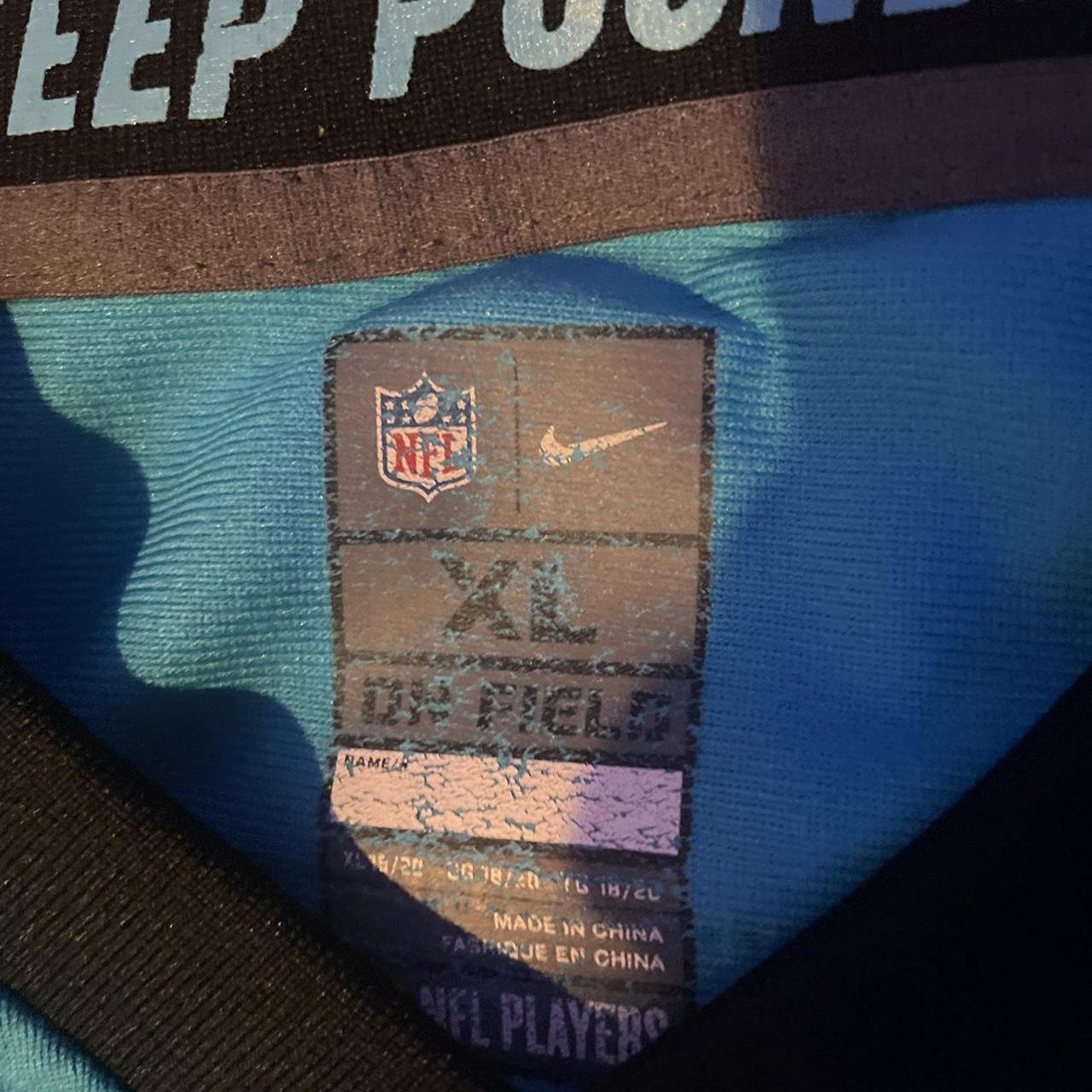 Super Bowl 50 rare NFL cam newton jersey Youth XL, - Depop