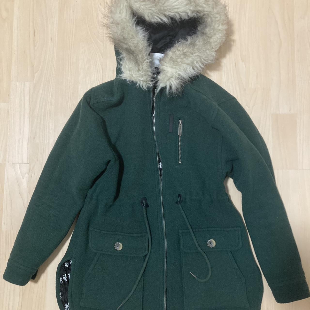 ジャケット・アウター DROP DEAD CLOTHING  Parka Green M Drop Dead green parka, like new, no flaws. The tag | Depop