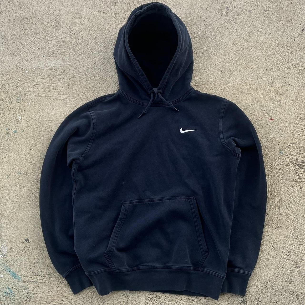 2010s nike solo swoosh hoodie. solid condition.... - Depop