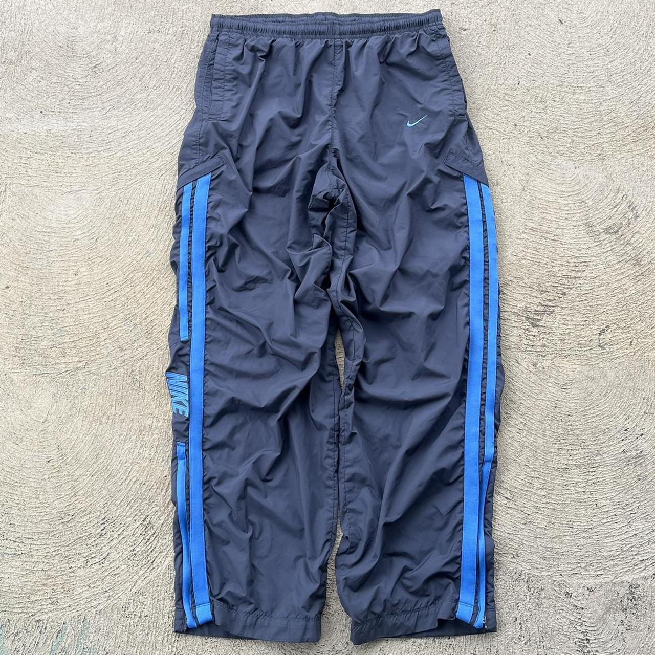 y2k nike trackpants. insane colorway 🔥& has the nike... - Depop