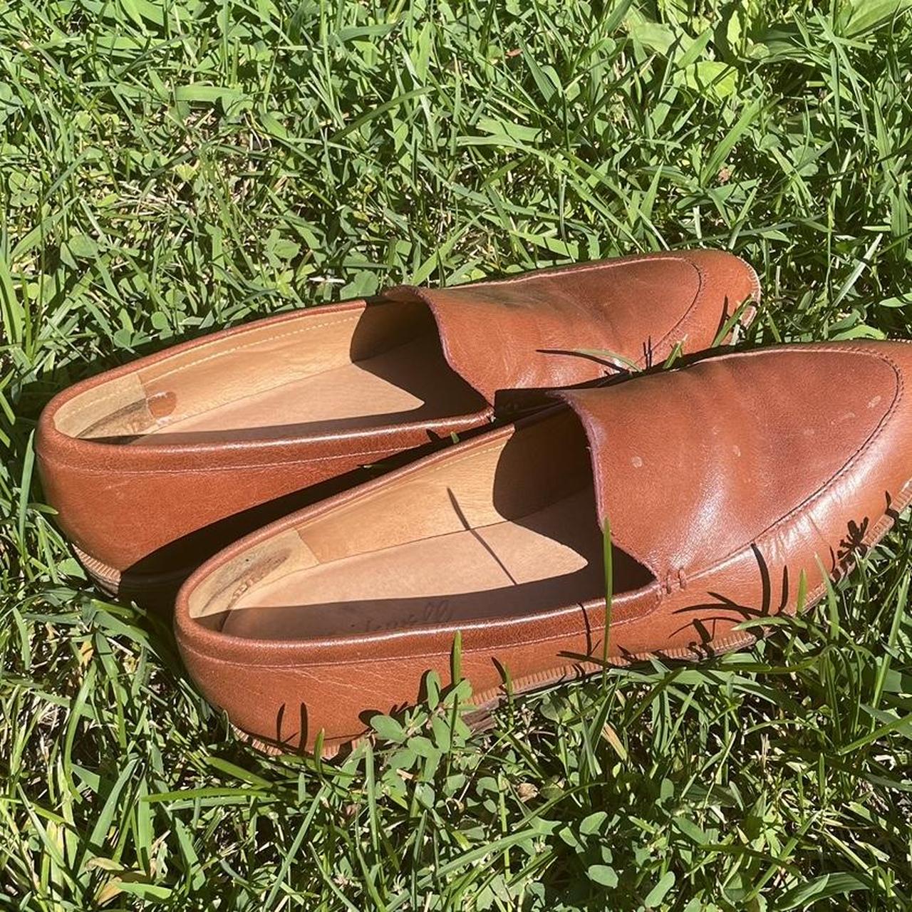 Madewell The Frances loafers Size 8 pointed brown... - Depop