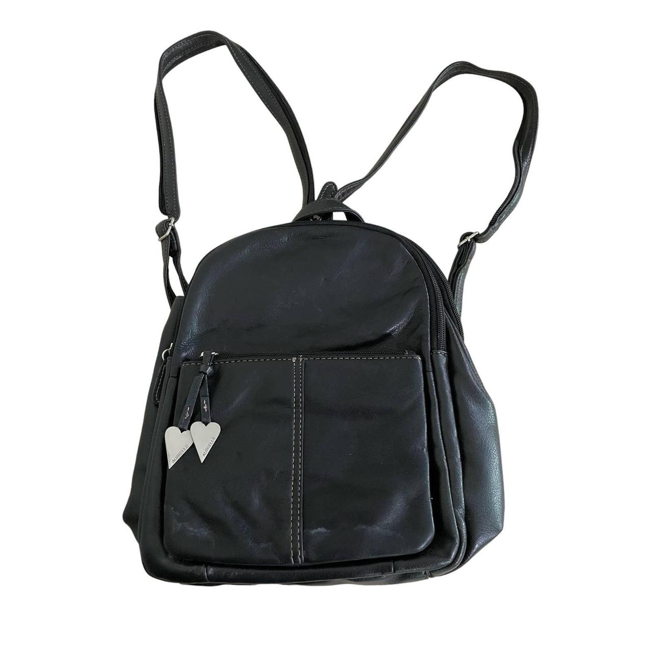 aurielle leather backpack