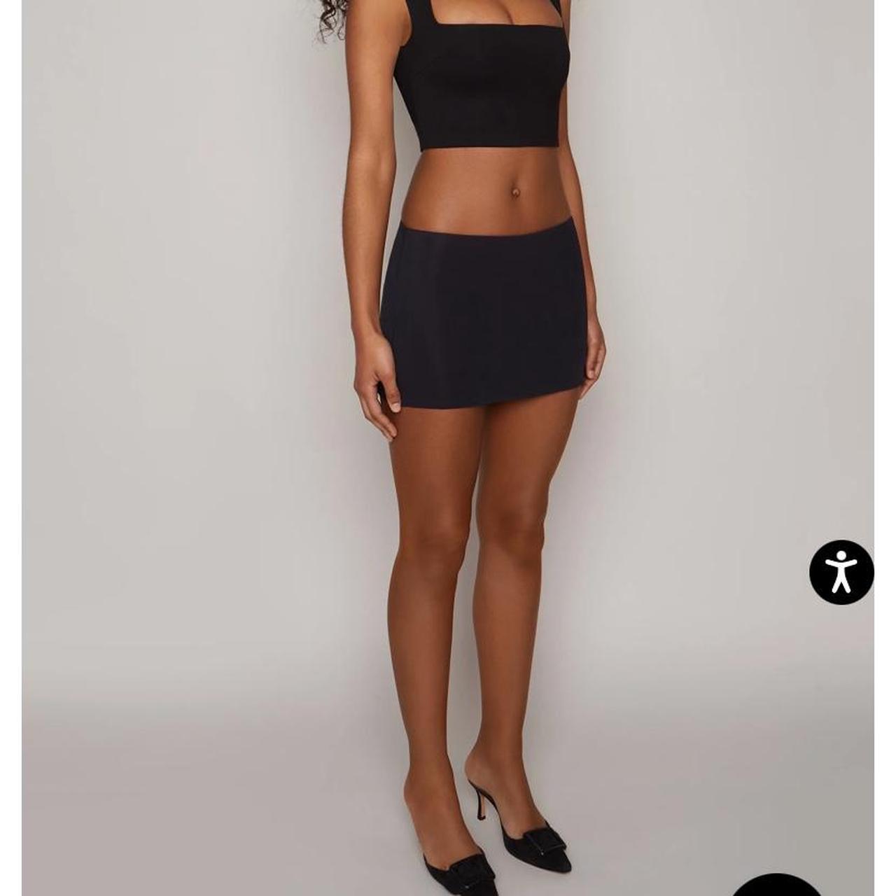danielle guizio micro mini stretch skirt brand new... Depop