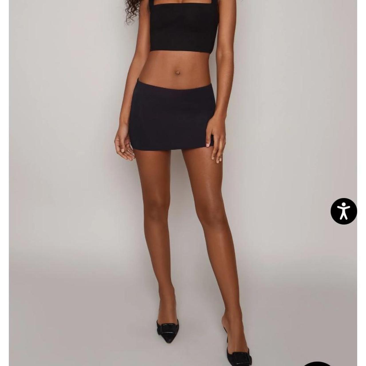 danielle guizio micro mini stretch skirt brand new... Depop