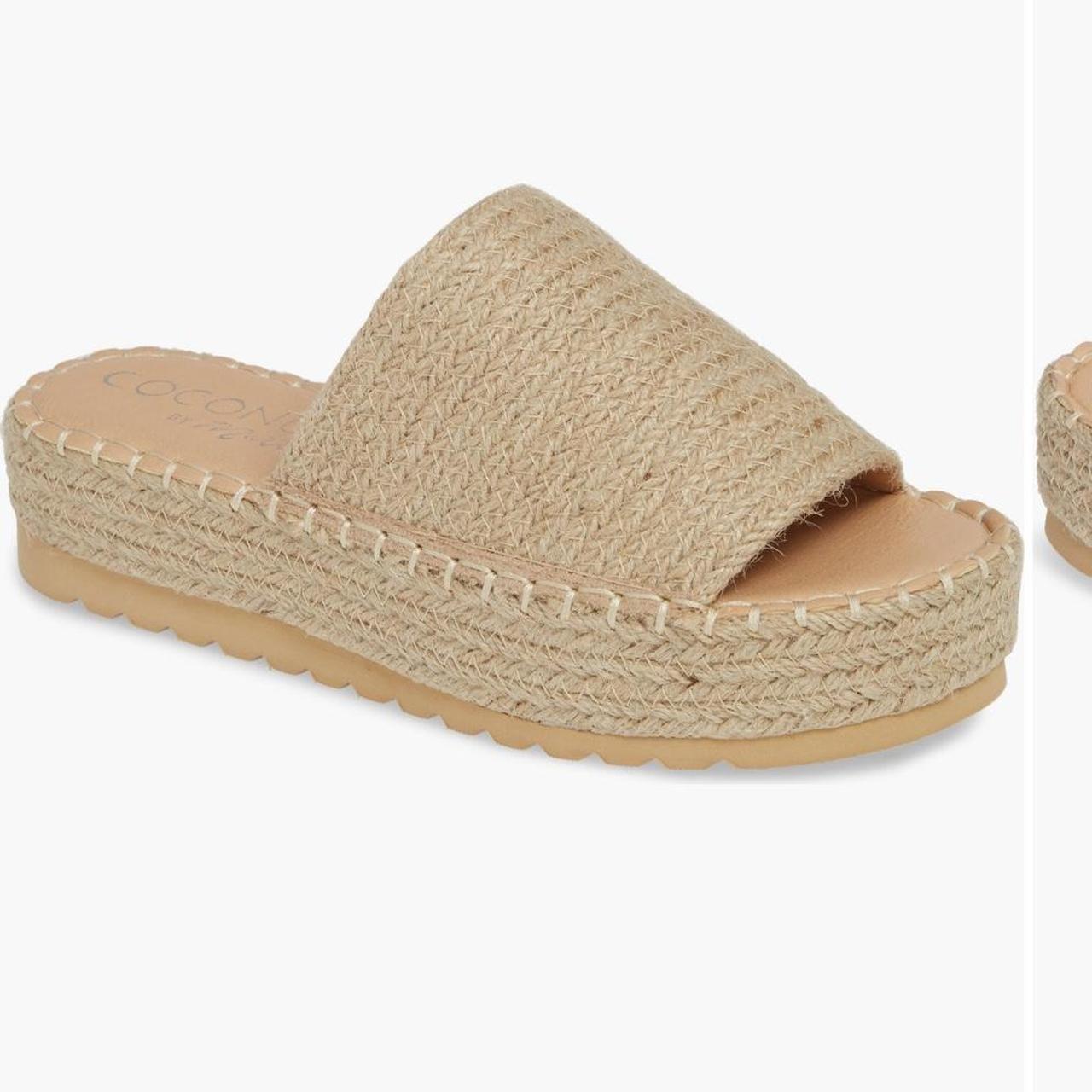 Women's Slides - Tan/Cream - US 8 – Beach by Matt… - image 1