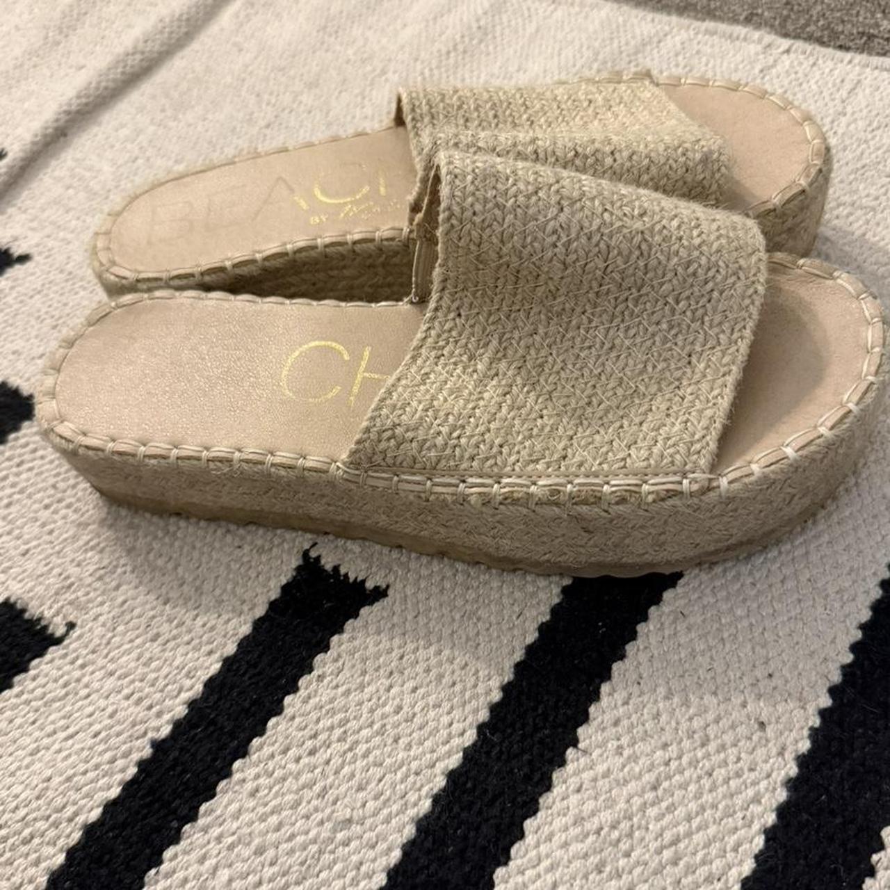 Women's Slides - Tan/Cream - US 8 – Beach by Matt… - image 3