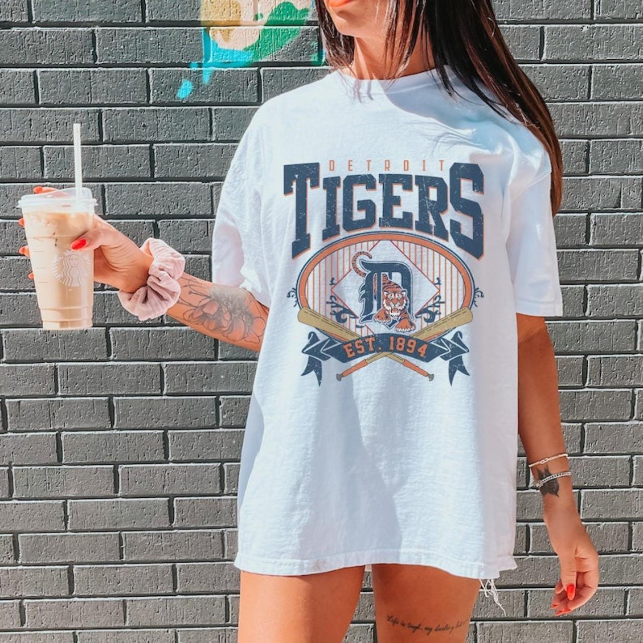 vintage detroit tigers shirt