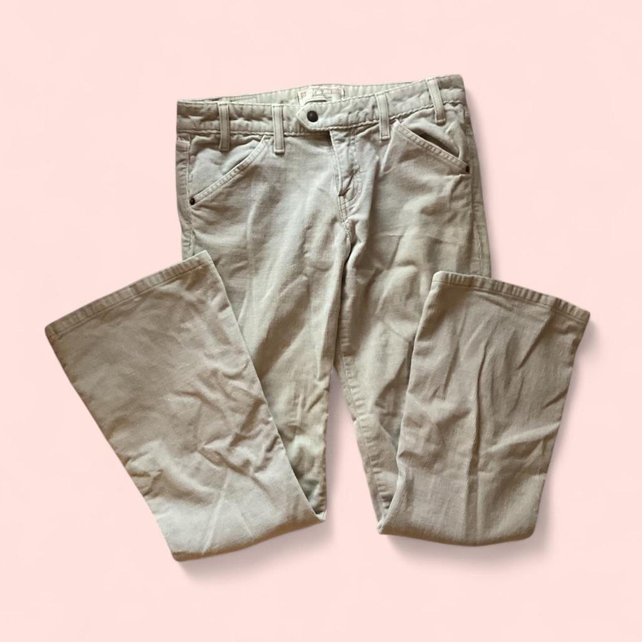 Levi's Women's Jeans - Cream/Tan - 7 – Tan and cr… - image 1