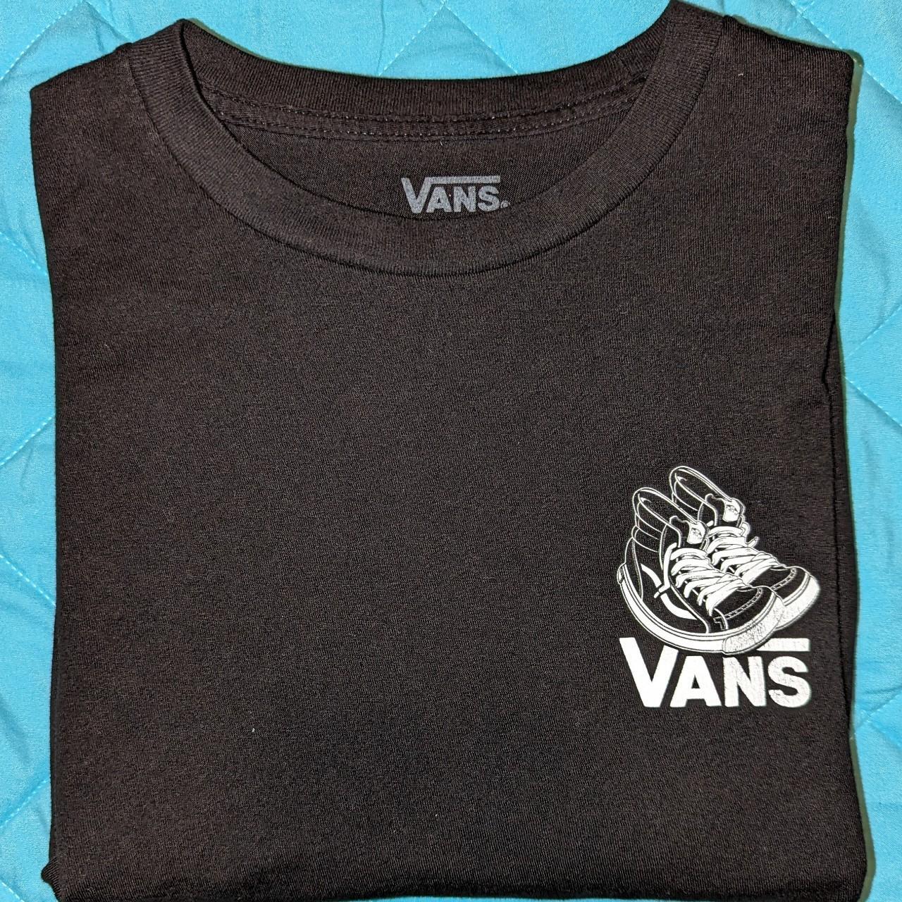 Vans Men's Black Tshirt Depop