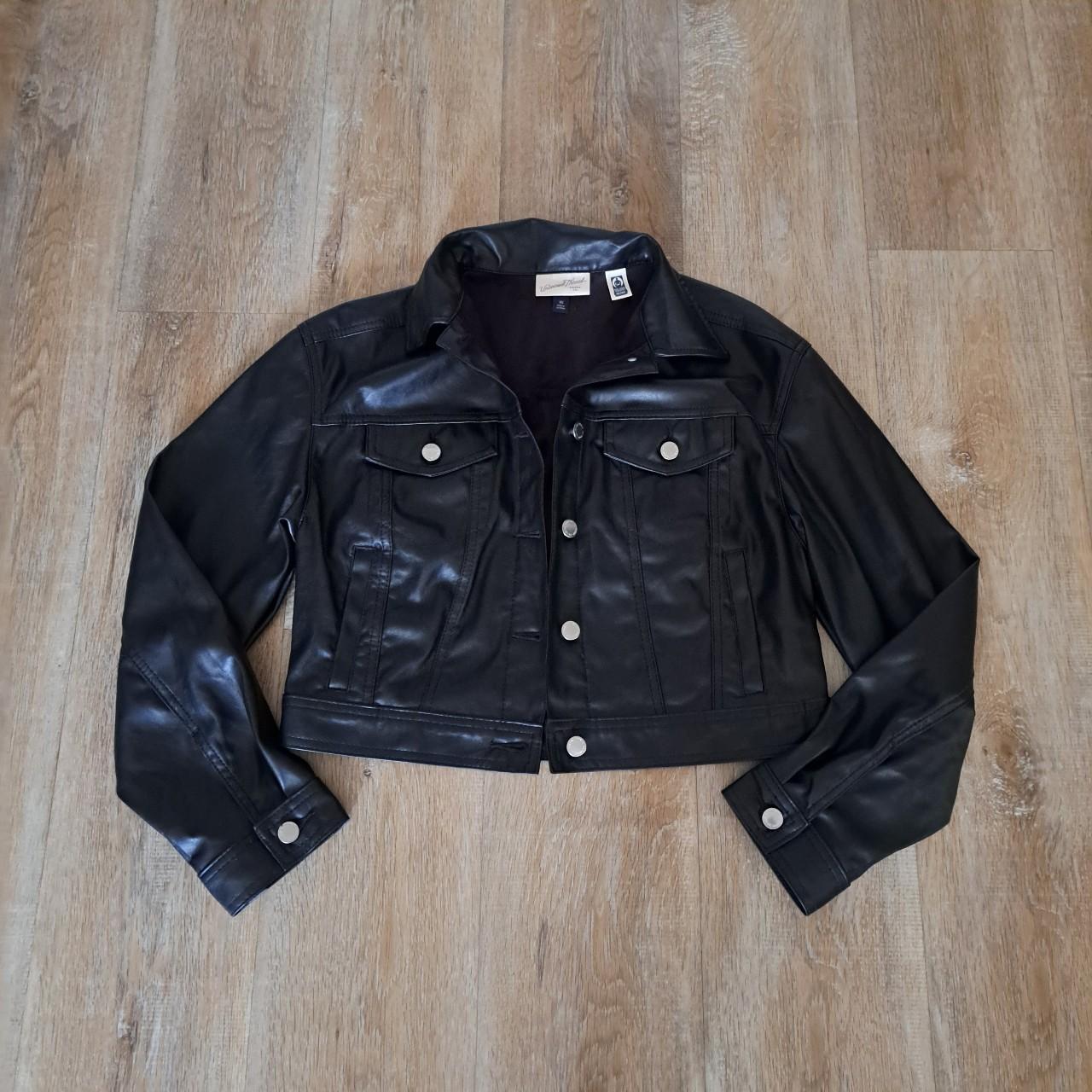 Universal Thread Women's Jacket - Black/Silver - … - image 1