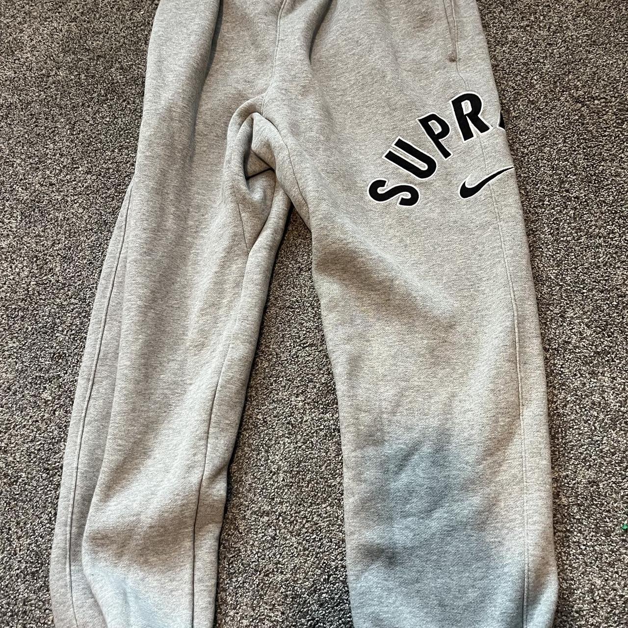 Nike Supreme sweatpants They’re cheap for a reason... - Depop