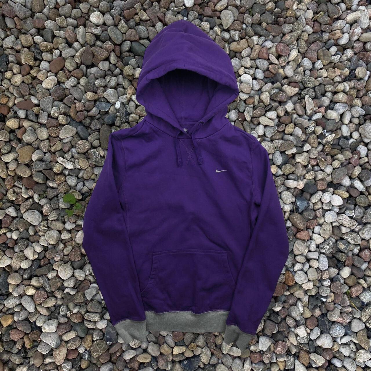 Nike Purple Hoodie Wmns 62 cm length x 50 cm p2p - Depop