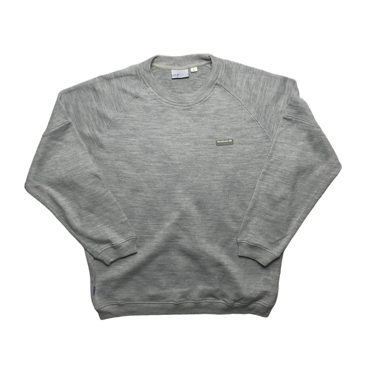 reebok grey jumper