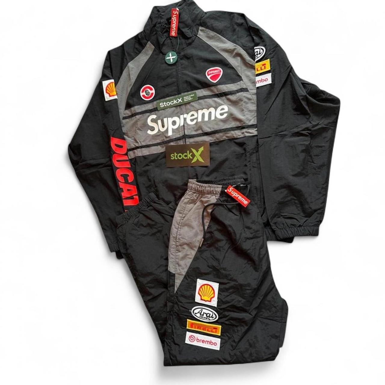 Supreme Dragon Track Jacket - Teal SS21 Like new, | Depop