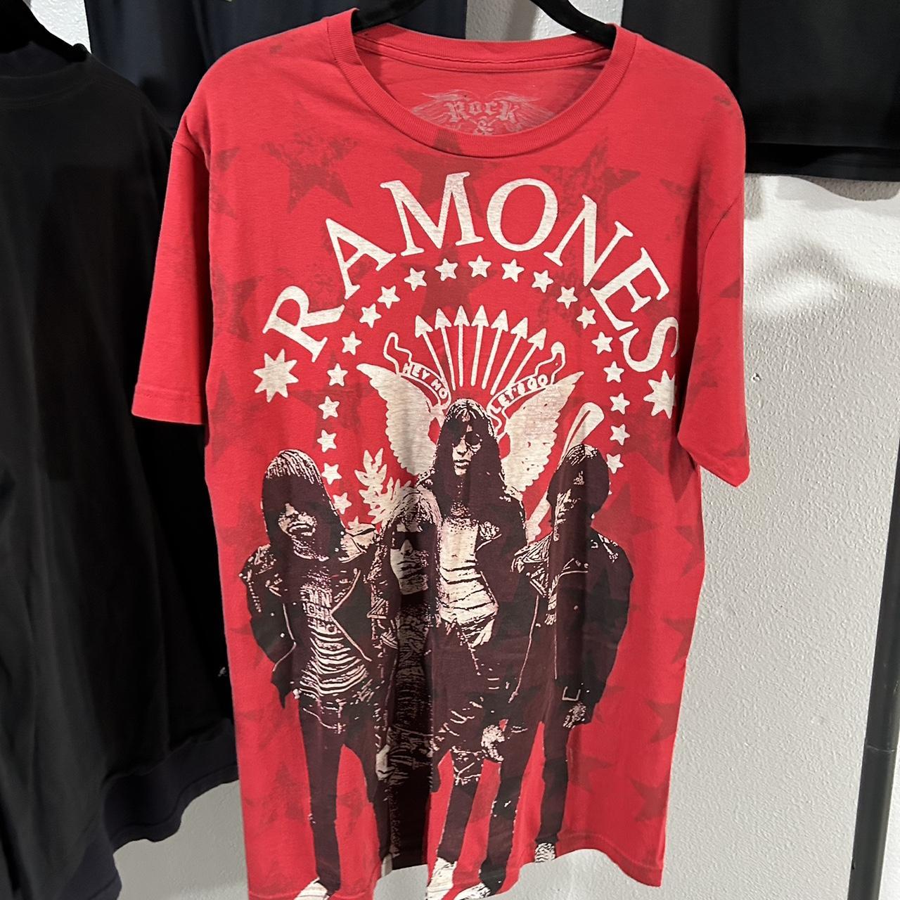 Vintage the Ramones shirt affliction #y2k #ramones... - Depop