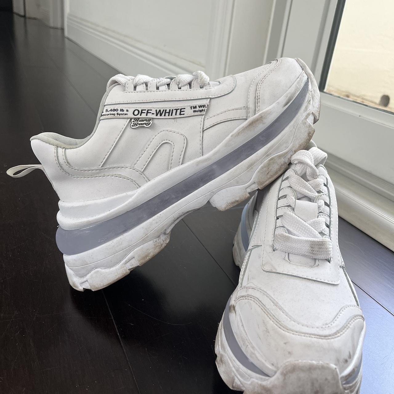 Women's White Trainers Depop